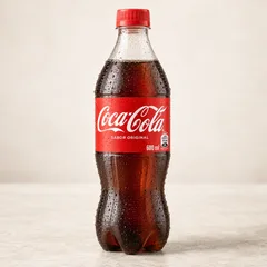Coca-Cola em garrafa de 600 ml