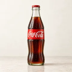 Coca-Cola em garrafa de vidro
